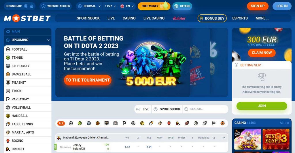 Mostbet Maroc الموقع الرئيسي للمراهنة النقدية الحقيقية وموقع الكازينو