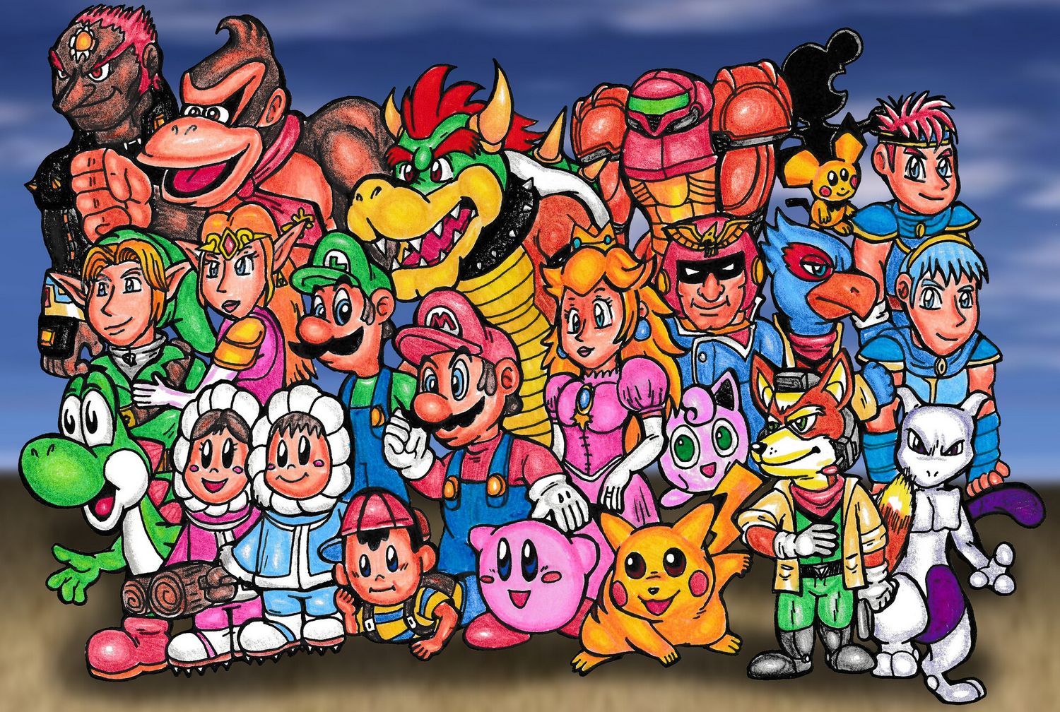 Super Knockout Bros. Melee Sleek, SSB Melee is the years most outstanding GameCube title.